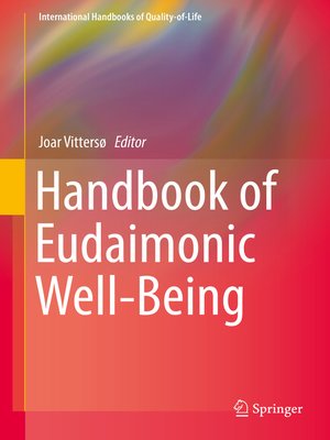 cover image of Handbook of Eudaimonic Well-Being
